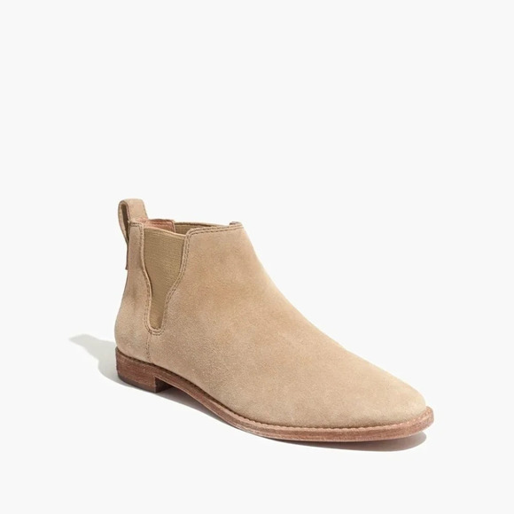 MADEWELL Bryce Suede  Leather Chelsea Boot - Picture 4 of 10